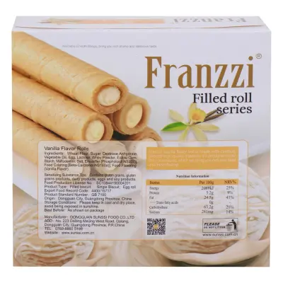 Franzzi Filled Roll – Vanilla Flavour