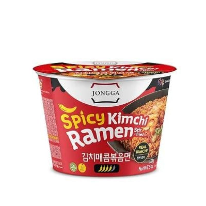 Jongga Kimchi Ramen Big Bowl Stirfried 140grm