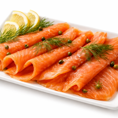 Frozen Smoked Salmon 1kg