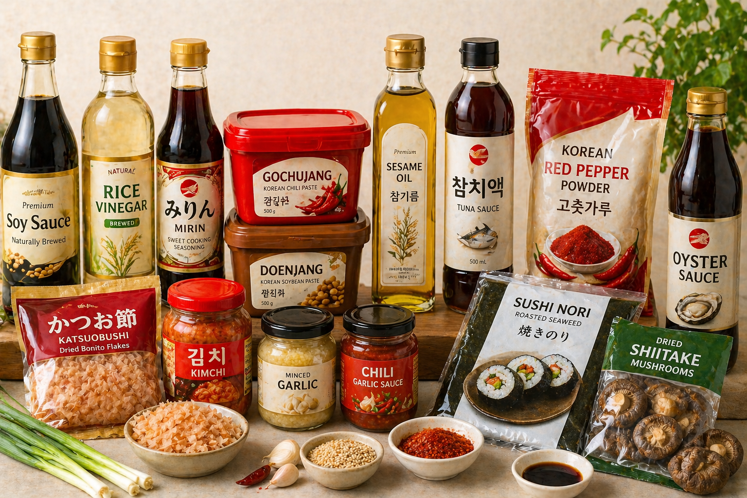 Asian Cooking Essentials | Buy Online in Saudi | Kimchi Mart
