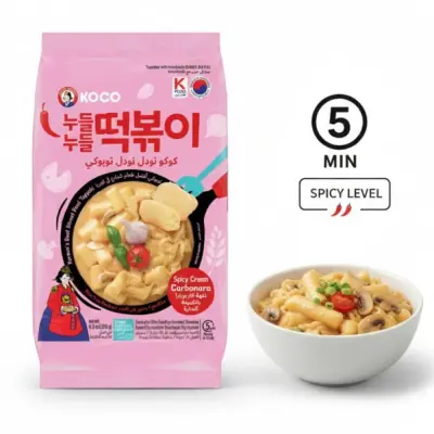 Koko Spicy Cream Carbonara Toppoki