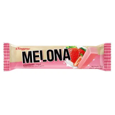 Melona Strawberry Flavoured ice Bar