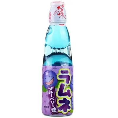 Hata Ramune Blueberry Flavor