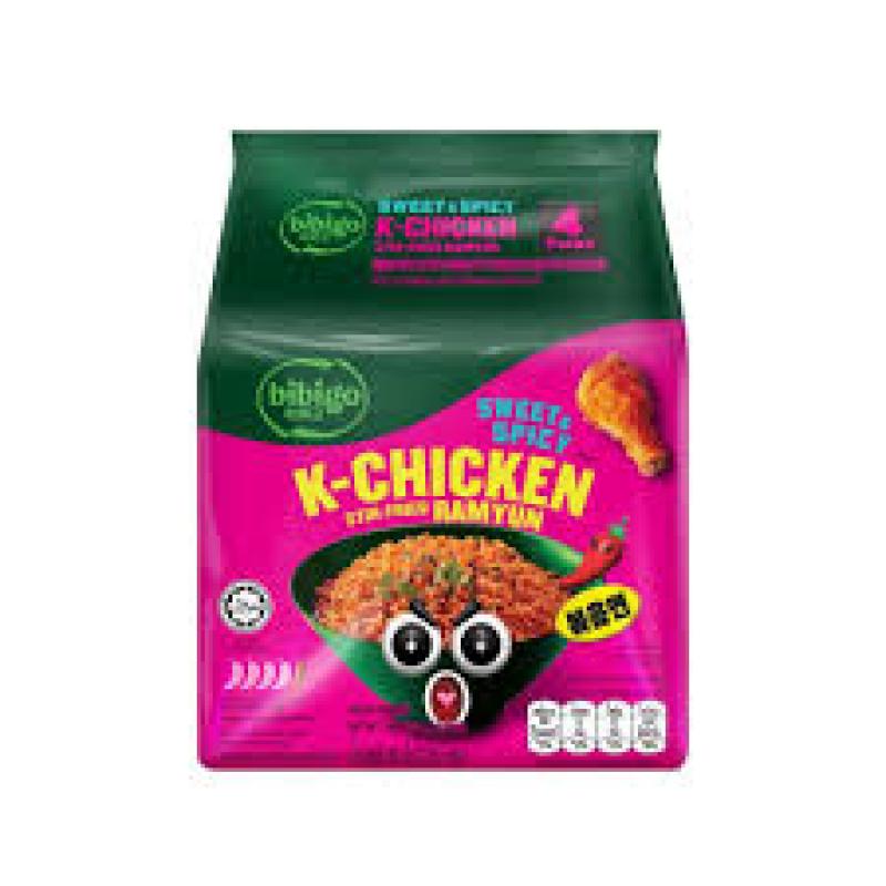 Bibigo Sweet and Spicy K Chicken Stirfried Ramyun
