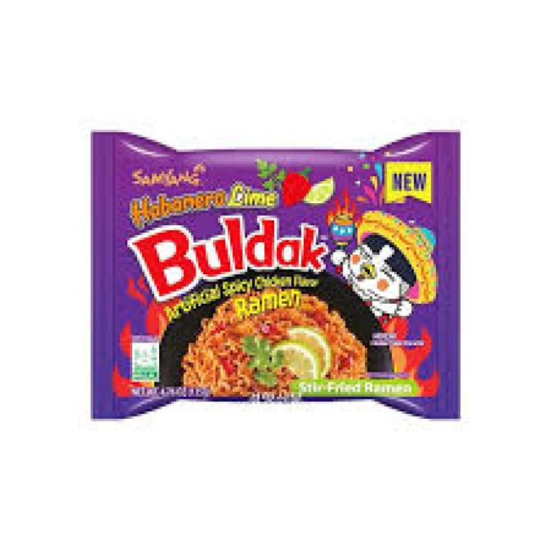 Samyang Buldak Habanero Lime