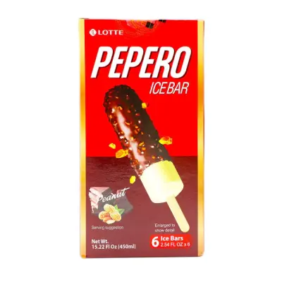 Lotte Pepero Peanut Ice Bar
