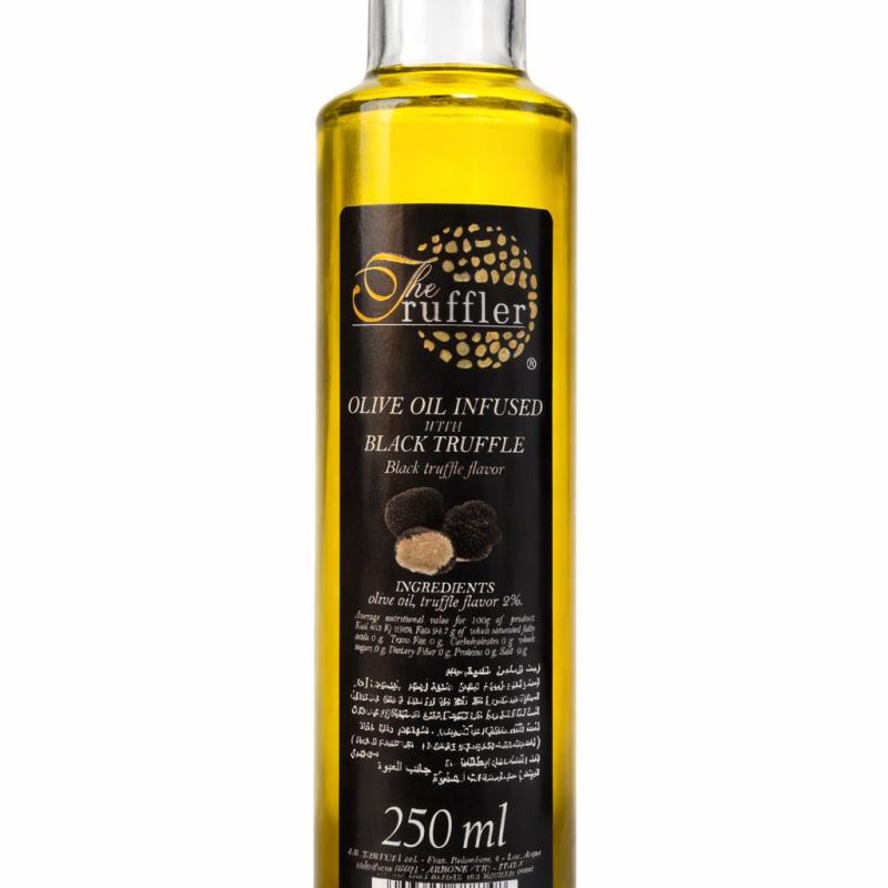 The ruffler Olive oil infuced with Black truffle